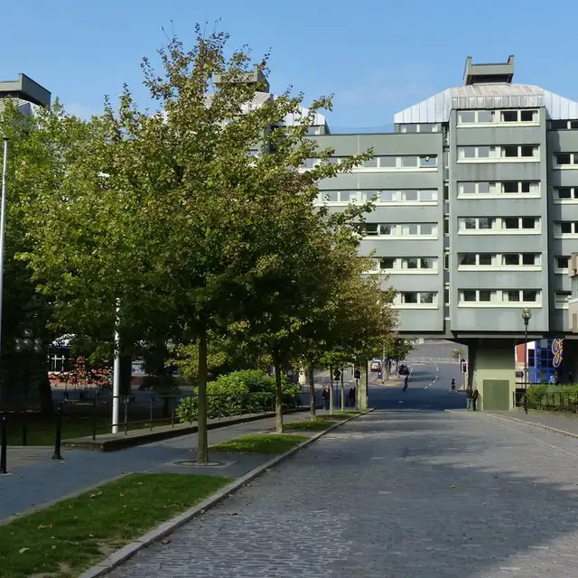 Coventry University buildings on Priory Street in Coventry, the university's main campus, not the London campus on Middlesex Street that this page is about